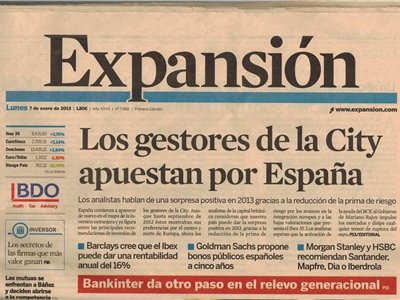 Los gestores de la City apuestan por España