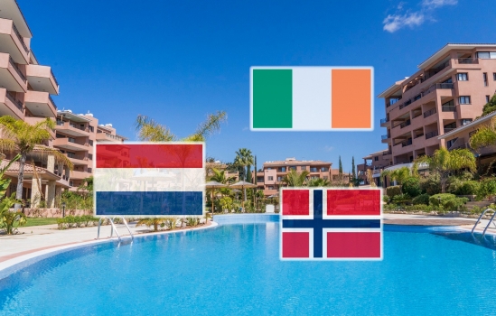 Los holandeses, noruegos e irlandeses duplican su adquisición de vivienda en España que hace un año