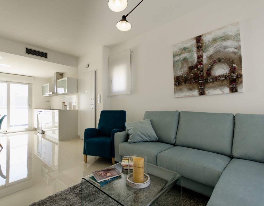 NC1586AM-D : Новые апартаменты в тихом районе в Торревьехе