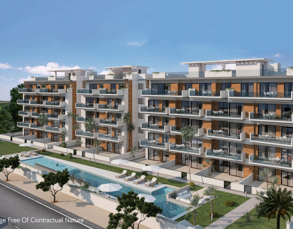 NC2512EU : Апартаменты в 250 метрах от пляжа в Гуардамар дель Сегура
