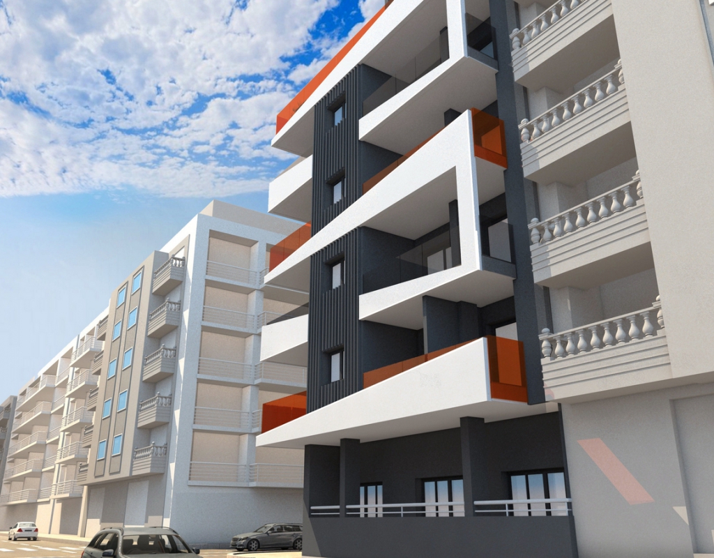 NC1401AL : Современные апартаменты рядом с пляжем в Торревьехе