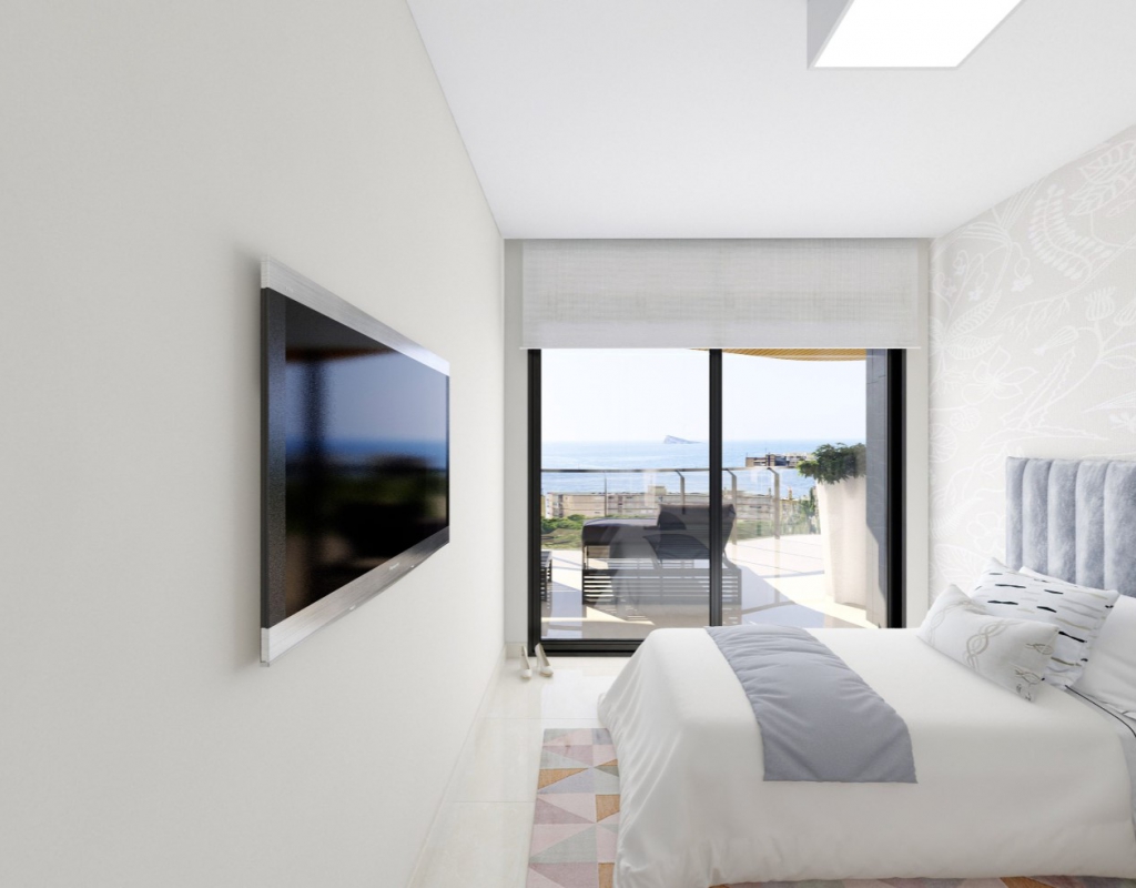 NC7832TM : Апартаменты с видом на море в 100 метрах от пляжа Бенидорм