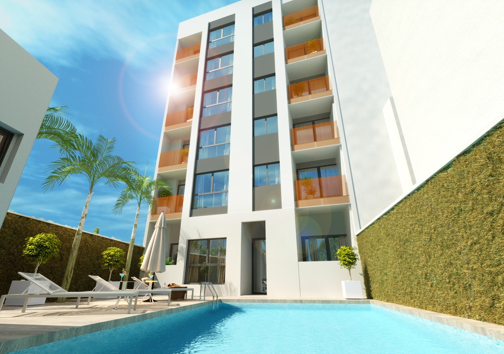NC2713AL : Новые квартиры рядом с пляжем в Торревьехе