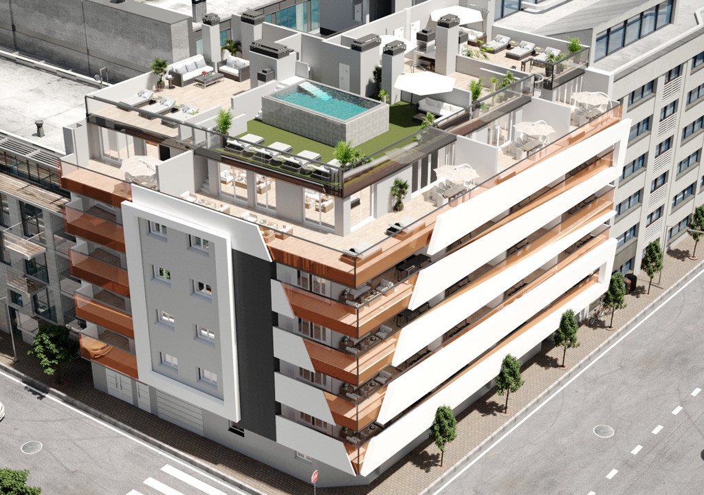 NC6452AL : Квартиры с 3 спальнями в новом комплексе в Торревьехе
