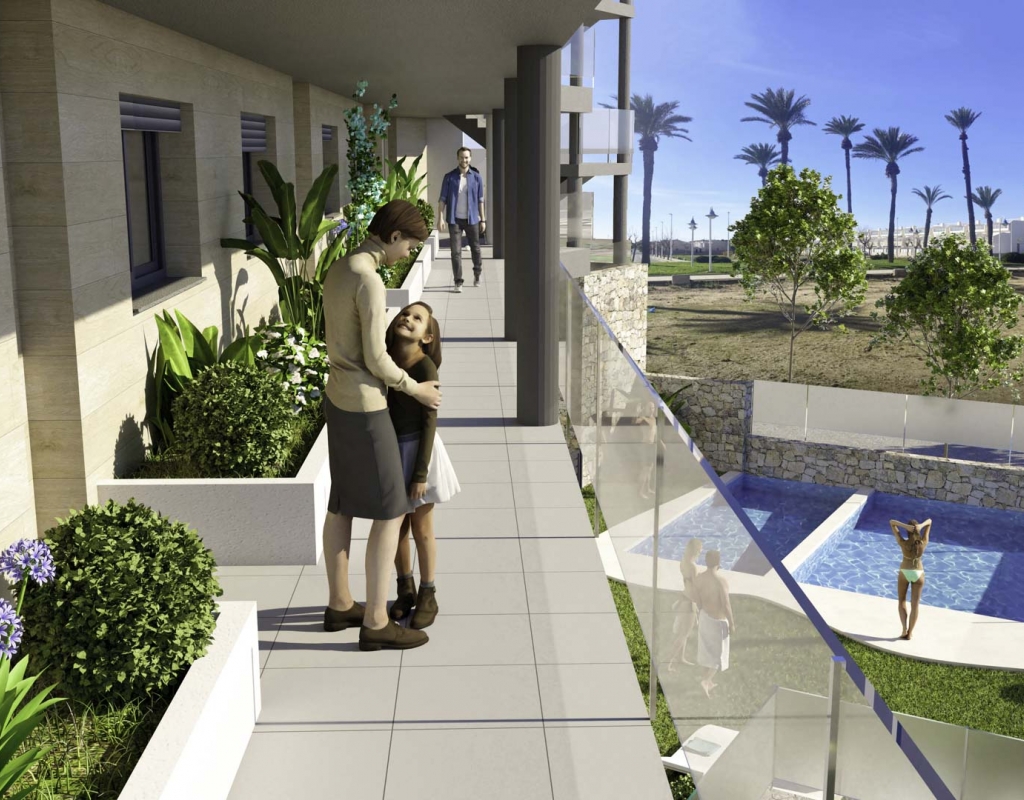 NC4470PW : Новые квартиры рядом с морем в Лос Алькасарес