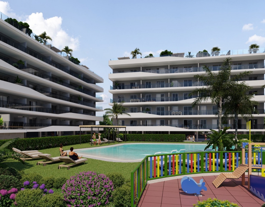 NC2105UR : Новые апартаменты на берегу моря в Санта-Поле