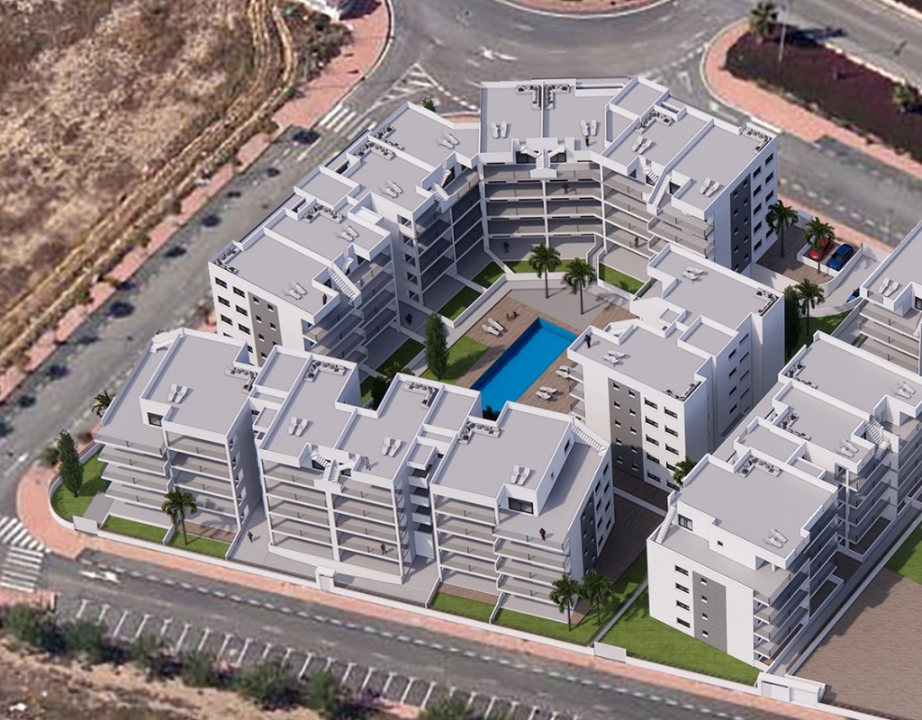 NC3611GA : Апартаменты в новом жилом комплексе в Лос-Алькасарес