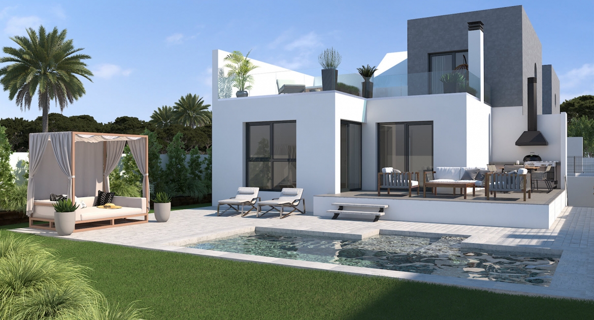 Nybygg - Villa - Alicante (San Juan)